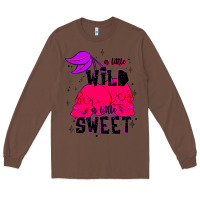Chestnut a little wild a little sweet Long Sleeve Tee - JahusDesignShop