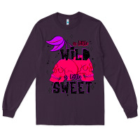 Plum a little wild a little sweet Long Sleeve Tee - JahusDesignShop