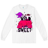 White a little wild a little sweet Long Sleeve Tee - JahusDesignShop