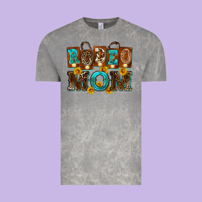 Rodeo Mom Vintage Tee Designed By Zillion Design Studio