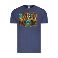 Vintage Denim rodeo mom Vintage Tee - Zillion Design Studio