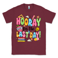 Burgundy hooray for the last day black Classic Tee - JahusDesignShop