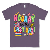 Lavender hooray for the last day black Classic Tee - JahusDesignShop