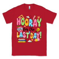 Red hooray for the last day black Classic Tee - JahusDesignShop