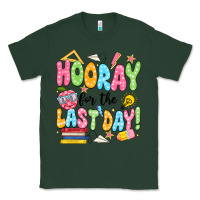 Sports Green hooray for the last day black Classic Tee - JahusDesignShop