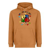Meerkat one puzzle bougie Heavyweight Hoodie - MaliasSmallBusiness