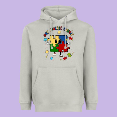 One Puzzle Bougie Heavyweight Hoodie Designed By Maliassmallbusiness