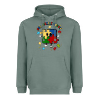Sage one puzzle bougie Heavyweight Hoodie - MaliasSmallBusiness