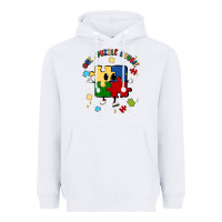 White one puzzle bougie Heavyweight Hoodie - MaliasSmallBusiness