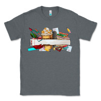 Charcoal Heather preview teachers name Classic Tee - AdoDesignShop