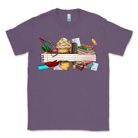 Lavender preview teachers name Classic Tee - AdoDesignShop