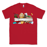 Red preview teachers name Classic Tee - AdoDesignShop