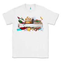 White preview teachers name Classic Tee - AdoDesignShop