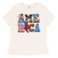 Bone america with heart Ladies Tee - AdoDesignShop