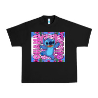 Black stitch ohana Urban Heavy Tee - Zillion Design Studio