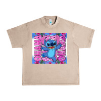 French Oak stitch ohana Urban Heavy Tee - Zillion Design Studio