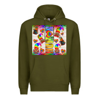 Army Green Western Human LGBTQ+ Tumbler Premium Hoodie - BundleAndBundleShop