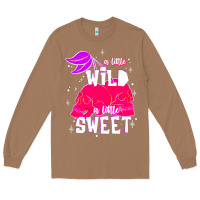 Toasted Coconut a little wild a little sweet Long Sleeve Tee - JahusDesignShop