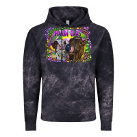 Cloud Black Mardi Gras Heifers Vintage Hoodie - RanaPortraitStore