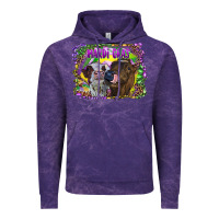 Cloud Purple Mardi Gras Heifers Vintage Hoodie - RanaPortraitStore