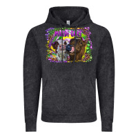 Vintage Black Mardi Gras Heifers Vintage Hoodie - RanaPortraitStore
