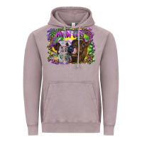 Vintage Zinc Mardi Gras Heifers Vintage Hoodie - RanaPortraitStore
