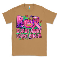 Toasted Coconut halloween boo with cancer ribbon breast cancer sca Classic Tee - AdoDesignShop