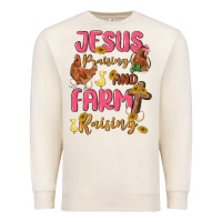Sandshell jesus praising and farm raising Premium Sweatshirt - MaliasSmallBusiness