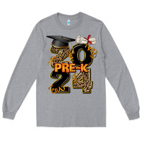 Heather Grey 2024 pre k graduation Long Sleeve Tee - AdoDesignShop