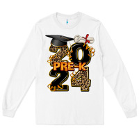 White 2024 pre k graduation Long Sleeve Tee - AdoDesignShop