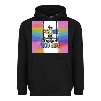 Black be proud of who you are Heavyweight Hoodie - MaliasSmallBusiness