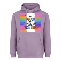 Lavender be proud of who you are Heavyweight Hoodie - MaliasSmallBusiness
