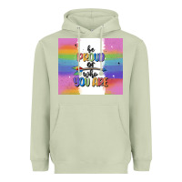 Matcha be proud of who you are Heavyweight Hoodie - MaliasSmallBusiness