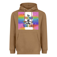 Toasted Coconut be proud of who you are Heavyweight Hoodie - MaliasSmallBusiness
