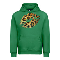 Emerald Leopard Lips Urban Hoodie - Bettercallsaul