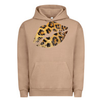 Pigment Burro Leopard Lips Urban Hoodie - Bettercallsaul