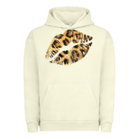 Pigment Pistachio Leopard Lips Urban Hoodie - Bettercallsaul