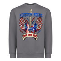 Storm freedom rocks make some noise Heavyweight Sweatshirt - texasbilliewilder