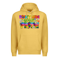 Antique Gold LGBTQ+ Don't Hide Your Pride Premium Hoodie - BundleAndBundleShop