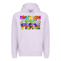 Lilac LGBTQ+ Don't Hide Your Pride Premium Hoodie - BundleAndBundleShop
