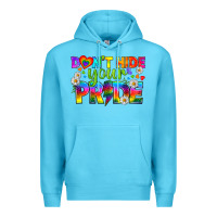 Ocean Blue LGBTQ+ Don't Hide Your Pride Premium Hoodie - BundleAndBundleShop