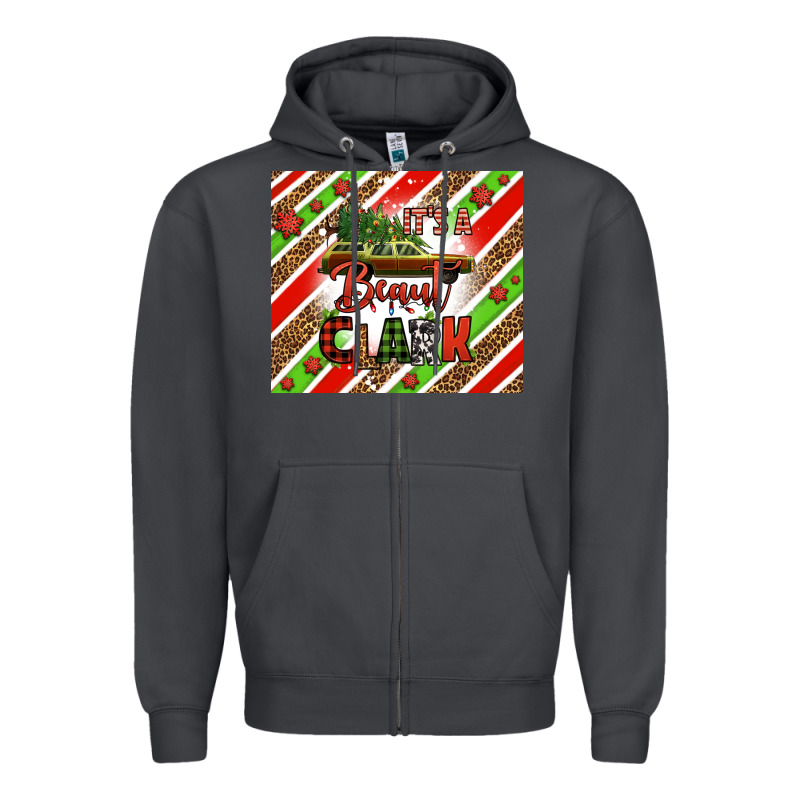 It's A Beaut Clark Zipper Hoodie by Jasminsmagicworld | Teevron