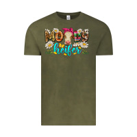 Vintage Olive moody heifer Vintage Tee - Zillion Design Studio