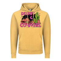 Vintage Mustard desert cowgirl Vintage Hoodie - Zillion Design Studio
