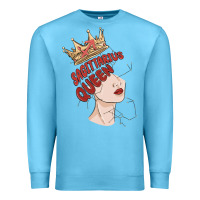 Ocean Blue sagittarius queen Premium Sweatshirt - MaliasSmallBusiness