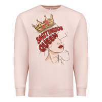 Pale Pink sagittarius queen Premium Sweatshirt - MaliasSmallBusiness