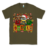 Army Green bus driver chrıstmas Classic Tee - AdoDesignShop