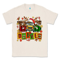 Natural bus driver chrıstmas Classic Tee - AdoDesignShop