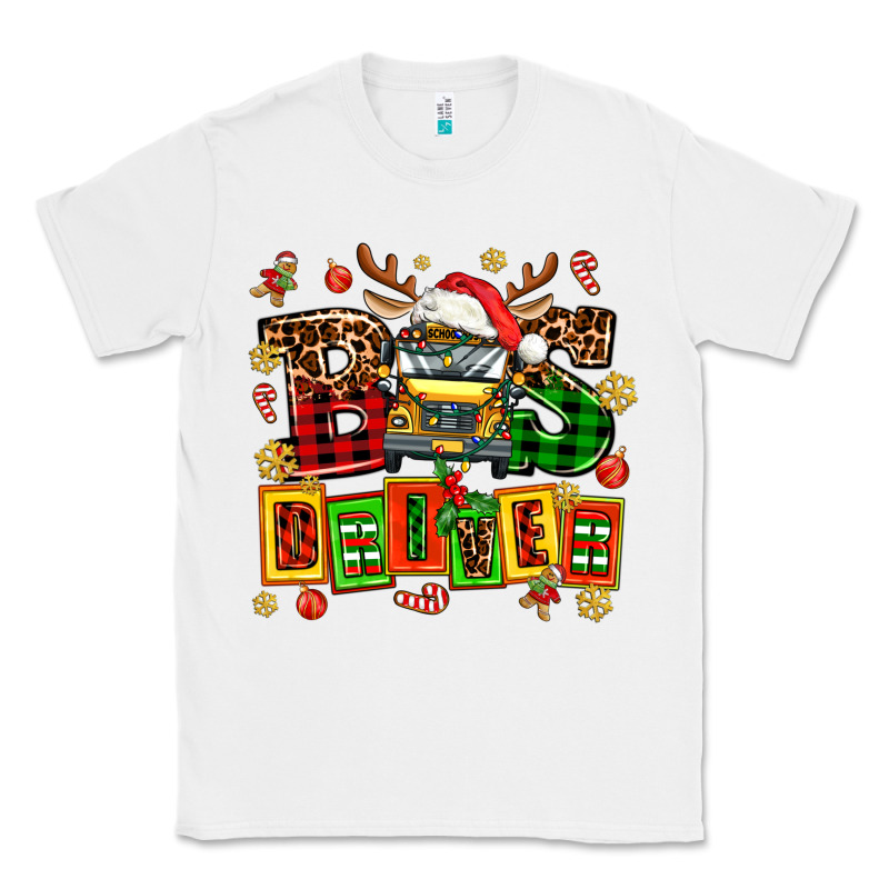 Bus Driver Chrıstmas Classic Tee by AdoDesignShop | Teevron