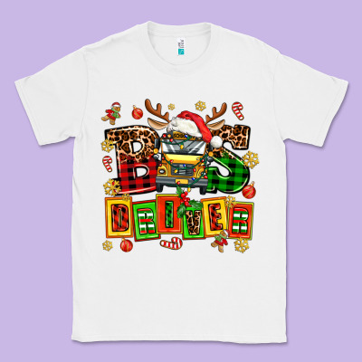 Bus Driver Chrıstmas Classic Tee Designed By Adodesignshop